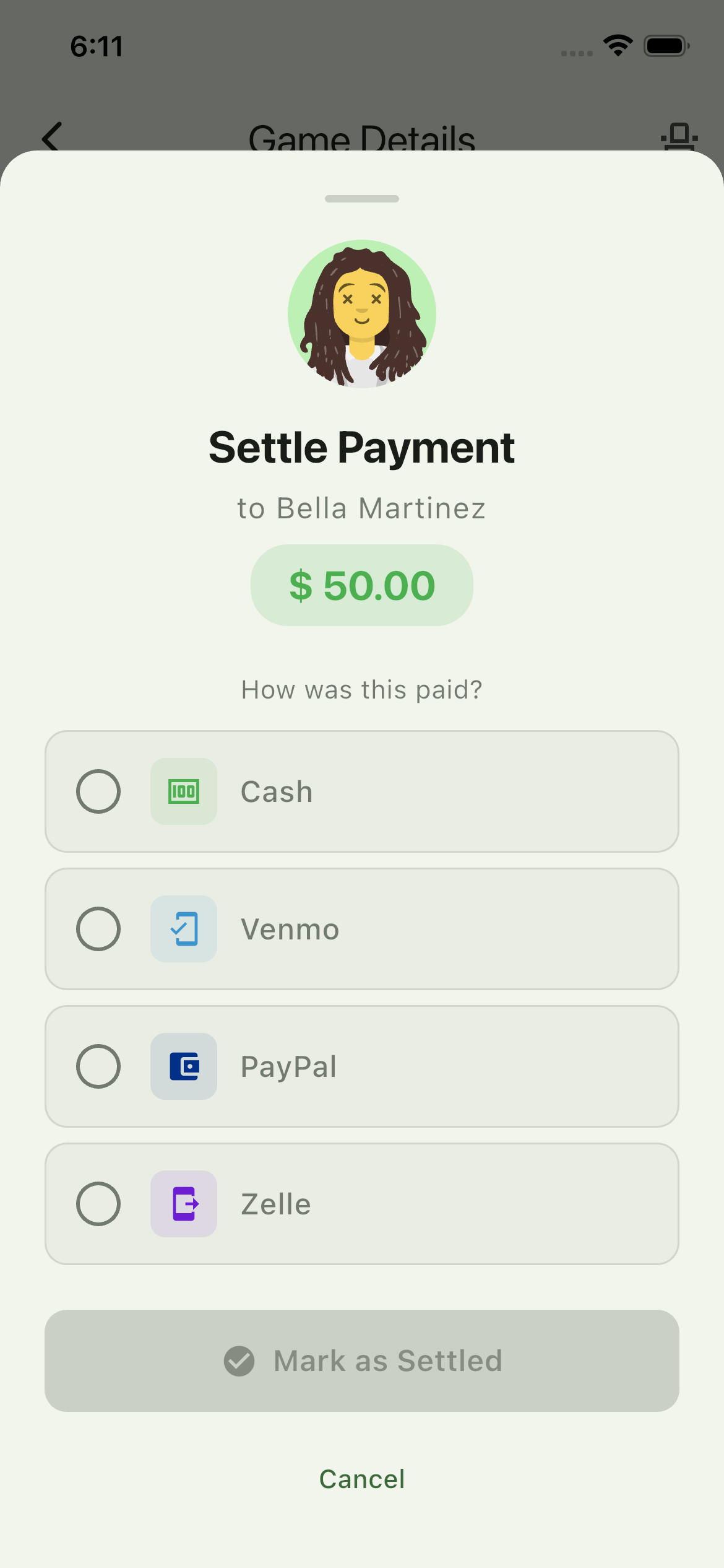 Settlement Tracking